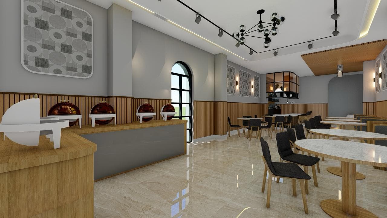 Main architectural vision for Mercury Bar