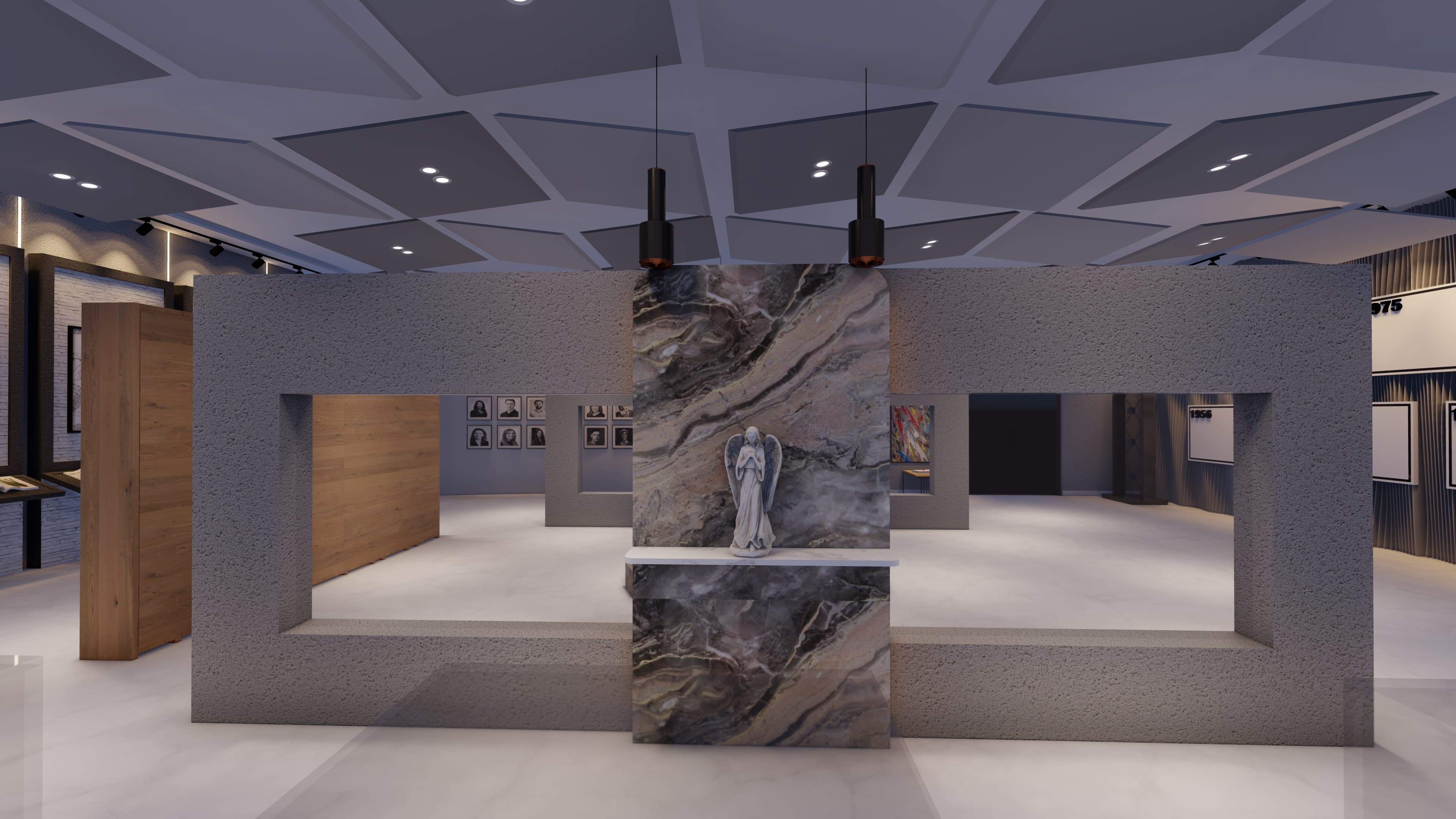 Final architectural visualization for AHQ Museum