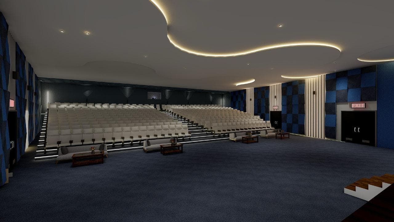 Main architectural vision for Army Auditorium