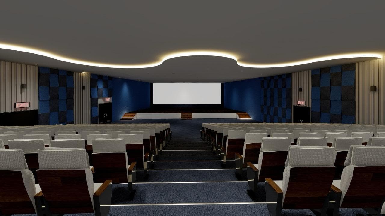Army Auditorium perspective 1