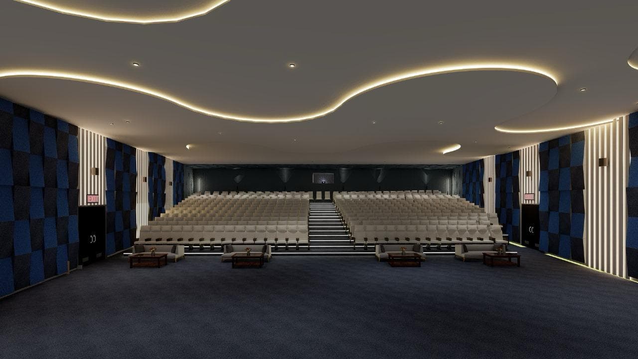 Army Auditorium perspective 2