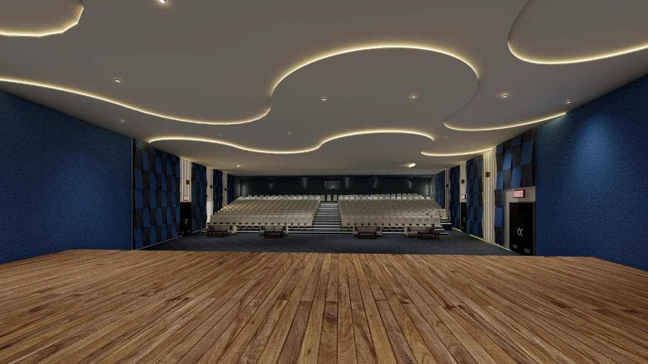 Army Auditorium perspective 3