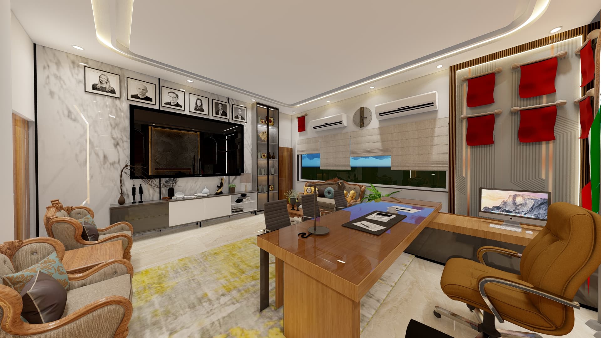 Architectural project: CO Office